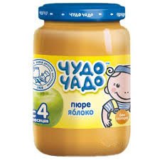 Чудо-Чадо Пюре из яблок без сахара, 170 г 4820016251410 в интернет-магазине babypremium.com.ua