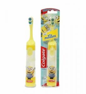 Colgate Дитяча електрична зубна щітка Minions, суперм'яка (8718951052109) в інтернет-магазині babypremium.com.ua