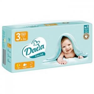 Підгузки Dada Extra Soft 3 (4-9кг) 56 шт (5903933668215) в інтернет-магазині babypremium.com.ua