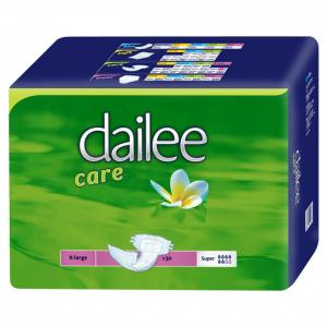 Dailee Care Підгузки для дорослих повітропроникні Super ExtraLarge 30 шт. (8595611621864) в інтернет-магазині babypremium.com.ua