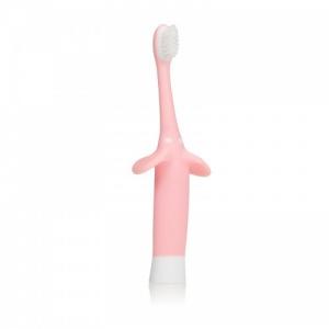 Dr. Brown's Дитяча зубна щітка, колір рожевий HG013-P4 (72239303627) в інтернет-магазині babypremium.com.ua