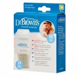Dr. Browns Пакеты для хранения молока 180мл, 25 шт. (S4005-IT) 851606002086 в интернет-магазине babypremium.com.ua
