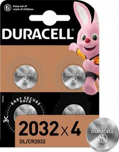 Duracell Литиевая батарейка Specialty 2032 типа таблетка 3 В 4 шт 5000394071780 в интернет-магазине babypremium.com.ua
