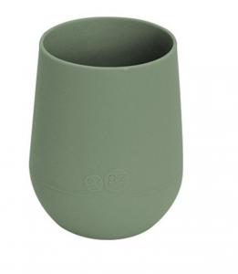 EZPZ - Силиконовая чашка Miny Cup, цвет оливковый 818156024487 в интернет-магазине babypremium.com.ua