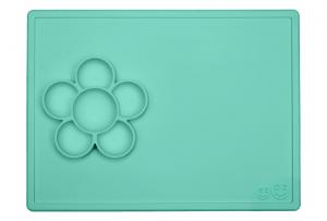 EZPZ - Силіконовий килимок flower play mint 858178005866 в інтернет-магазині babypremium.com.ua