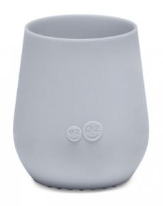EZPZ - Силиконовая чашка Tiny Cup, цвет pewter 818156021400 в интернет-магазине babypremium.com.ua