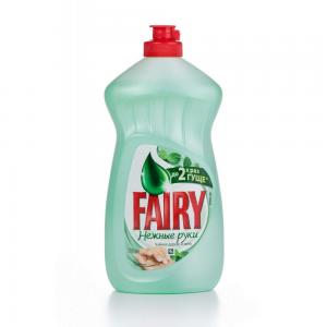 Fairy Засіб для миття посуду 500мл Ніжні руки Чайне дерево та М'ята (5413149395237) в інтернет-магазині babypremium.com.ua