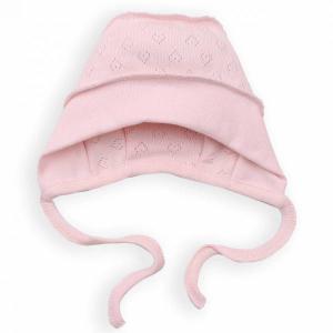 Фламинго Шапочка ясельная жаккардовая, цвет розовый, размер 40 (62) 398-1022 (4829960079040) в интернет-магазине babypremium.com.ua