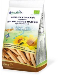 Fleur Alpine Органические мультизлаковые хлебные палочки 100 г (4056114005321) в интернет-магазине babypremium.com.ua