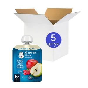 5 шт Gerber Пюре 5 шт Gerber Пюре