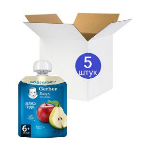 5 шт Gerber Пюре 5 шт Gerber Пюре