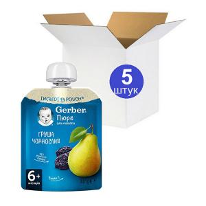5 шт Gerber Пюре 5 шт Gerber Пюре
