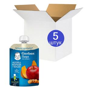 5 шт Gerber Пюре 5 шт Gerber Пюре