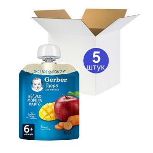 5 шт Gerber Гербер Пюре 5 шт Gerber Гербер Пюре