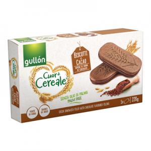 Gullon Печенье Doble Cacao шоколадное 200г (8410376058260) в интернет-магазине babypremium.com.ua