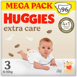 Huggies Підгузки Extra Care 3 (6-10 кг) 96 шт. 5029053577944 під замовлення 2 дні в інтернет-магазині babypremium.com.ua