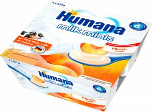 Humana Хумана Йогурт-десерт Персик (4031244784452) в інтернет-магазині babypremium.com.ua