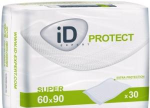 Пелюшки iD PROTECT Super 60x90 (30шт) 5414874004074 / 5411416047940 в інтернет-магазині babypremium.com.ua