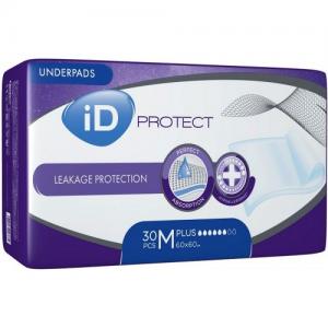 iD Expert Protect Одноразові пелюшки Plus M / 60x60 30шт (5411416047889 / 5414874003992) в інтернет-магазині babypremium.com.ua