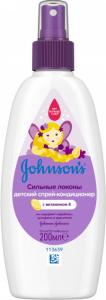 Johnson's Baby Спрей-кондиционер для волос Сильные локоны детский 200 мл (3574661432809) в интернет-магазине babypremium.com.ua