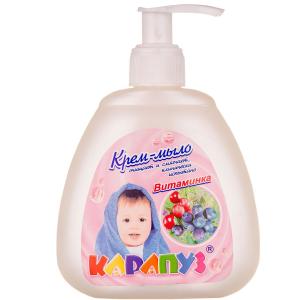 Карапуз Крем-мило дитяче рідке Вітамінка 190 г (4820049380828) Карапуз Крем-мило дитяче рідке Вітамінка 190 г (4820049380828) в інтернет-магазині babypremium.com.ua