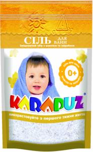 Карапуз Детская соль для ванн шалфей и зверобой 500г 4820049382532 в интернет-магазине babypremium.com.ua