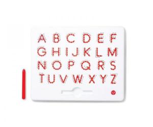 Kid O Магнитная доска для изучения больших английских печатных букв от А до Z, 3+ (цвет красный) 843583001411 в интернет-магазине babypremium.com.ua