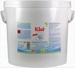 Klar Універсальний пральний порошок з екстрактом мильного горіха 4,4 кг (4019555100031) в інтернет-магазині babypremium.com.ua