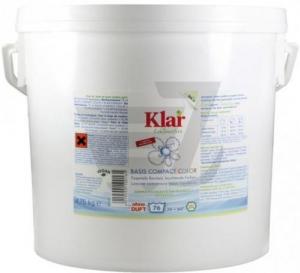 Klar Органічний пральний порошок для кольорових речей Color 4.75 кг (4019555100161) в інтернет-магазині babypremium.com.ua