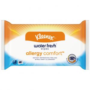 Kleenex Серветки вологі WET Wipes Allergy Comfort, 40 шт. (5029053573786) в інтернет-магазині babypremium.com.ua