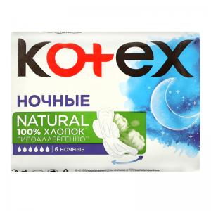Kotex  㳺  Natural  6  (5029053575360)  - babypremium.com.ua