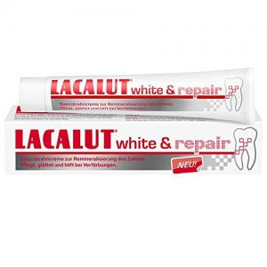 Lacalut Зубна паста отбеливание и восстановление 75мл (4016369546154) в интернет-магазине babypremium.com.ua