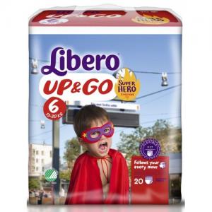 Libero  Up&Go SUper Hero 6 XL (13-20 ) 20  7322540686951  - babypremium.com.ua