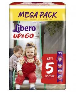 Libero Трусики Up&Go 5 Maxi Plus (10-14 кг) 42 шт 7322540732276 (NEW) в интернет-магазине babypremium.com.ua