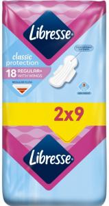Libresse Прокладки гігієнічні Classic Protection Regular+ 18шт. (7322541233604) в інтернет-магазині babypremium.com.ua