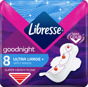 Libresse ó㳺  Ultra Goodnight Large    8  (7322540960235)  - babypremium.com.ua