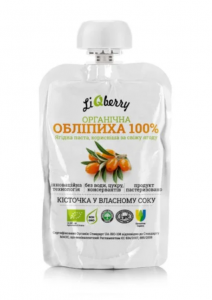 LiQberry Паста из облепихи с3-х лет 100 мл (4820162710731) в интернет-магазине babypremium.com.ua