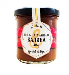 LiQberry Паста из ягод калины с медом с 3-х лет 165г (4820162710854) в интернет-магазине babypremium.com.ua