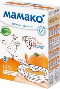 Mamako МамаКо Крем-суп з гарбуза на козячому молоці 150 г (4670017090279/8437022039336) в інтернет-магазині babypremium.com.ua