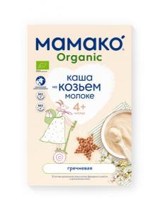 Mamako Молочная каша гречневая органик на козьем молоке 200 г (8437022039190) в интернет-магазине babypremium.com.ua