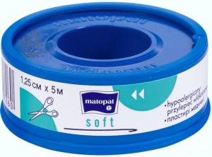 Matopat Пластир медичний Soft 1.25 см x 5 м (5900516897260) в інтернет-магазині babypremium.com.ua