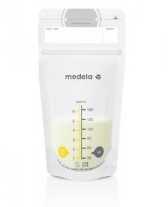 Medela Пакеты для хранения и замораживания грудного молока Breastmilk Bags, 150мл 50 шт (7612367050494) в интернет-магазине babypremium.com.ua