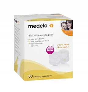 Medela     Disposable Nursing Pads, 60 . 008.0323 (7612367040457)  - babypremium.com.ua