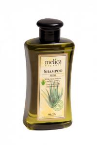 Melica Organic Шампунь для блеска волос с протеинами пшеницы и экстрактом алоэ, 300 мл (4770416340613) в интернет-магазине babypremium.com.ua