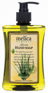 Melica Organic Жидкое мыло Алоэ вера 500 мл (4770416340699) в интернет-магазине babypremium.com.ua