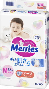 Merries ϳ M (6-11 ) 56  (4901301418999)  - babypremium.com.ua