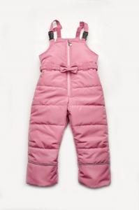 Модний Карапуз Напівкомбінезон зі шлівками зимовий для дівчинки, розміри 86-104 см (03-00830-0) в інтернет-магазині babypremium.com.ua