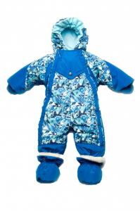 Модний Карапуз Зимовий комбінезон-трансформер 62-80 см Синій МК03_00595 (4821733035956) в інтернет-магазині babypremium.com.ua