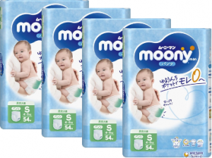 4 упаковки Moony Трусики японські 4-8 кг 54 шт (S) 4903111137275 4 упаковки Moony Трусики японські 4-8 кг 54 шт (S) 4903111137275 в інтернет-магазині babypremium.com.ua