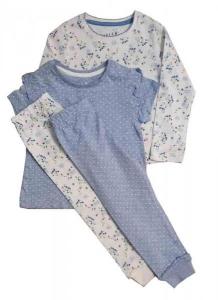 Mothercare (Англия) Пижамы для девочки цветочки/горох (2-3, 3-4, 4-5, 5-6, 6-7) 2шт/компл в интернет-магазине babypremium.com.ua